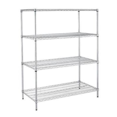 China Sustainable Household Using Kitchen Plating Wire Storage Rack With 4 Layers For Sale for sale