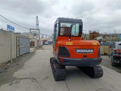 China Excavadora de segunda mão Doosan Dx55 Excavadora de 5 toneladas Doosan 36,2 KW à venda