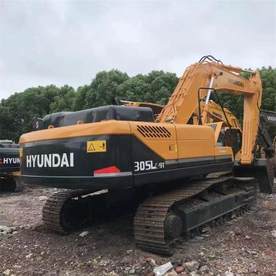 China Excavadoras Hyundai de segunda mão de 30 toneladas R305-9T Alta durabilidade à venda