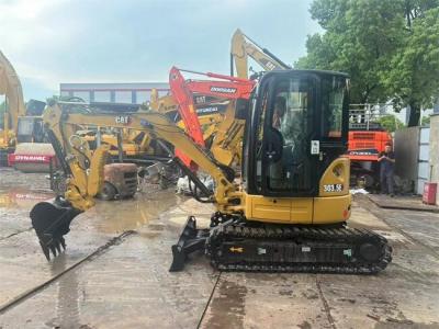 China Crawler type CAT 303.5E graafmachine tweedehands mini graafmachine 3500KG Te koop