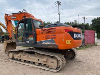 China Coreia Original Excavadora Usada Doosan Dx225 Eficiência de Combustível de 22 toneladas à venda