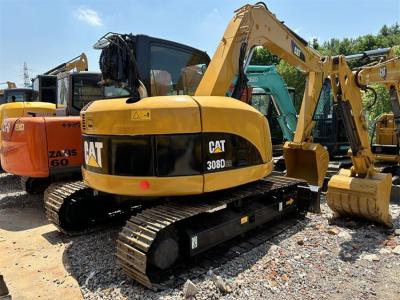 China Excavadora de segunda mano CAT 308C Caterpillar hidráulico Excavadora de 8 toneladas en venta