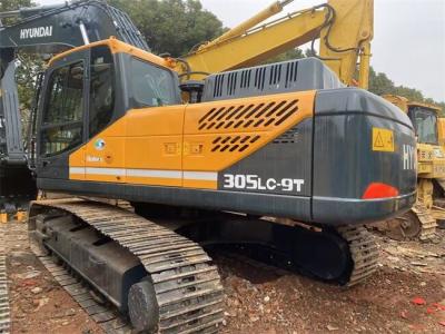 China Coreano original R305-9T Hyundai Excavadora de 30 toneladas Excavadora usada 169KW en venta