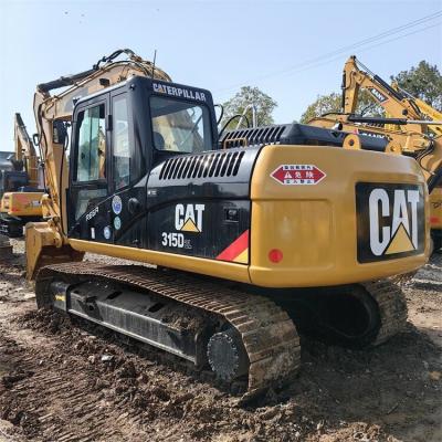 China Excavadora CAT 315D2L 91KW japonesa original usada com carroceria robusta à venda