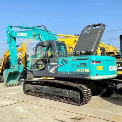 Κίνα Χρησιμοποιούμενος εξορυκτής Kobelco SK210-8 21 τόνων μεταχειρισμένος εξορυκτής με αρχικά εξαρτήματα προς πώληση