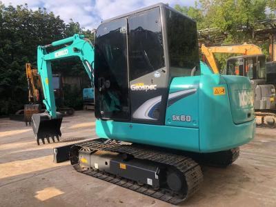 China SK60-8 6 toneladas excavadoras Kobelco de segunda mano Rendimiento robusto en venta