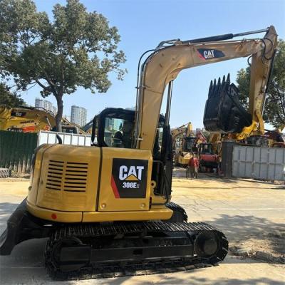 China Excavadora Hidráulica Cat 8t Mini Usada 308E2 CAT Excavadora de segunda mão lagosta à venda