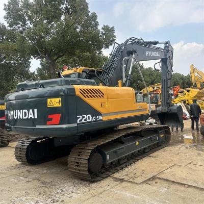 Cina Usato R220-9 escavatore Hyundai Hydraulic crawler Digger Buone condizioni in vendita