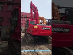 Original Korea Used Doosan Dx225 Excavator 22 Ton Fuel Efficiency