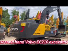 High Performance Second Hand Volvo Excavators Volvo Ec210d Excavator 21 Ton