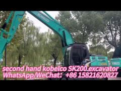 SK200-8 Used Kobelco Excavator Used 20 Ton Excavators Medium Sized