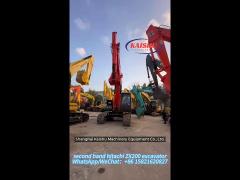 high durability hitachi zx200-3 excavator used hitachi excavator 110kw