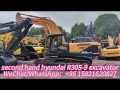 Original Korea Second hand Hyundai R305-9T Excavator 30 Ton used hyundai R305-9T excavator