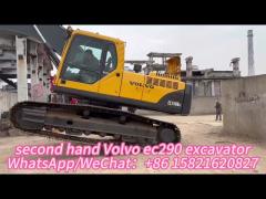 Ec290B Ec290d  Used Volvo Excavator 29 Ton  Pre Owned Digger Large Capacity