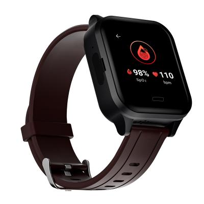 China Wifi 2032 SOS Care Smart Watch 4G SOS J-Style Top Older Button With Heart Rate Monitor ECG PPG HRV SpO2 Smart Watch for sale