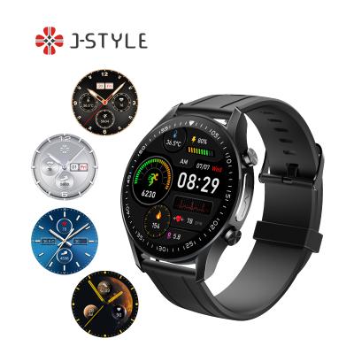 China 2021 GPS Navigation Stainless Steel Music Smart Watch Spo2 Full Touch Hd AMOLED Screen Housing Heart Rate Smart Watch With Bluetooth for sale