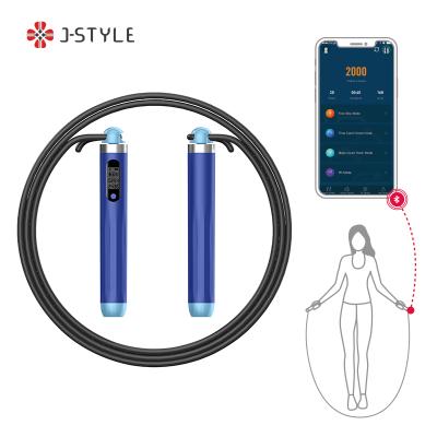 China Free Shipping PVC Led Display Digital Weight Calorie Time Setting Heavy Speed ​​Jump Rope Cordless Jump Rope With Counter for sale