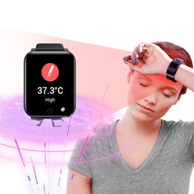 China 2022 Popular GPS Navigation Thermometer Smart Watch Around Screen Smart Watch Bands Around Smart Watch for sale