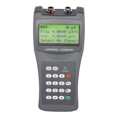 China Water Supply Digital Liquid Flow Meter Ultrasonic Handheld Portable Transducer TDS-100H DN50-700mm m2 for sale