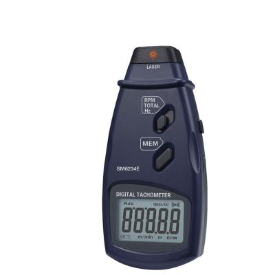 China PHOTO TACHOMETER SM6234E 2.5~99999 RPM PHOTO Digital Speed ​​Gauge SM6234E Non-Contact Gauge for sale