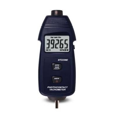 China 50mm~500mm (photoelectric type) DT2236E digital display of non-contact and measuring contact tachometer for sale