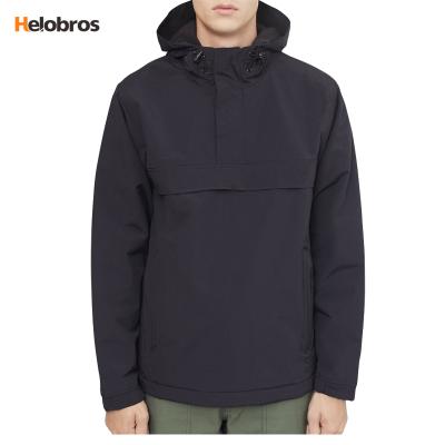 China Winter Breathable Custom Made High Quality Men Pull Over Hoodie Jacket Kangaroo Pocket Men Wholesale Jacket for sale