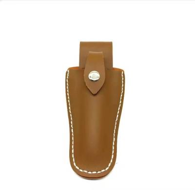 China Price Support Durable Custom Pure Cowhide Factory Knife Leather Sheath for sale