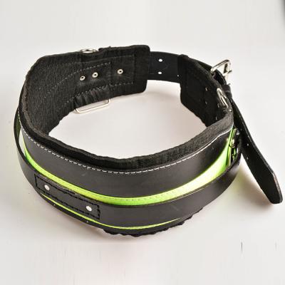 China Protect Waist Customized Miners Safety Belts Self-Rescuing Back Belts Waist Support Buckle Strap and Weightlifting Exercise Belts for sale