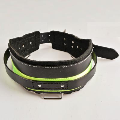 China Protect Waist Cowhide Core Waist Support Belt Flexible Leather Ultralight Belts for sale