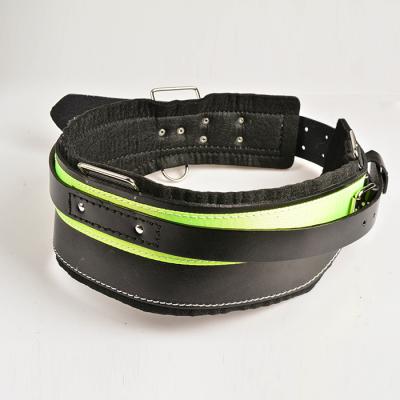 China Protect Waist Support LOGO Custom Genuine Leather Wear Weightlifting Belt High Quality Waist Support Belt for sale