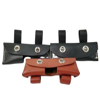 China Durable Genuine Cowhide Fire Ax Holster Waist Ax Cover for sale