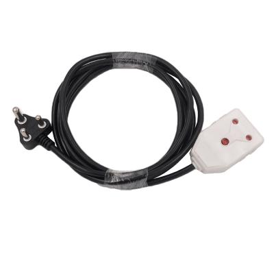 China South Africa Application Hospital Power Extension Cord Side by Side Coupler for sale