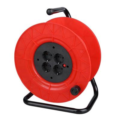 China Industrial Equipment 4 Ways Plug Schuko Cable Reel for sale