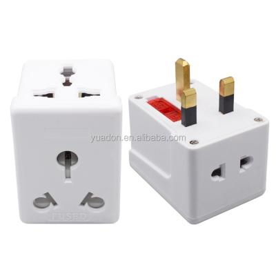 China Residential / General Purpose 13A 250V South Africa To UK Multi Travel Power Adapter for sale