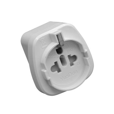 China ROHS Approved Residential / General Purpose CE USA / EU 3 To AUS Australia Flat Pin Plug Adapter With Ground for sale