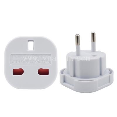 China Finland Residential / General Purpose Plug To Adapter Netherlands Spain Poland UK Plug Adapter for sale