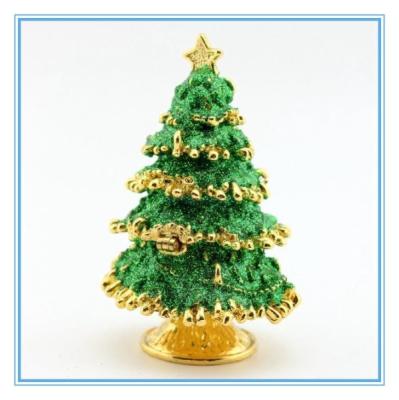 China Christmas Tree Jewelry box for Gifts for sale