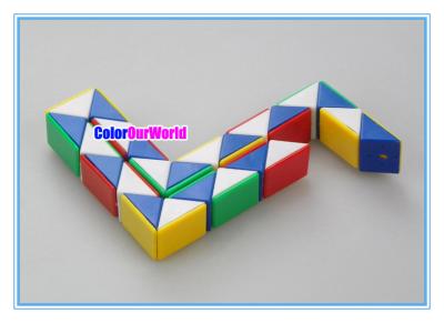 China Ruler Magic Ruler,Magic Snake Folding Puzzle Toy for sale