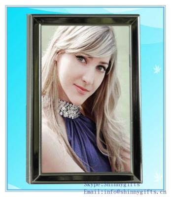 China Aluminum frame plating silver picture frame for sale