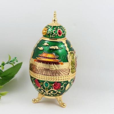 China Shinny Gifts Enamel Metal Vintage Toothpick Holders for sale