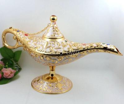 China Shinny Gifts Brass Arabian Style Magic Lamp, Aladdin Lamp, Arabian Lamp for sale