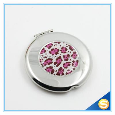 China Metal Pocket Mirror Decorative Small Make Up Mirror for sale