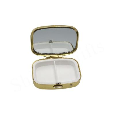 China Wholesales Pill Box Metal Pill Box ECO Friendly Travel Pill Storage Box Customized Logo for sale