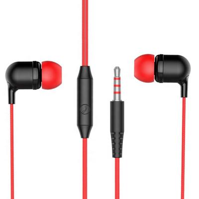 China Popular 3.5MM In-ear Earphone Smart Surround With Microphone Handsfree In-ear Bassheads Factory Price for sale