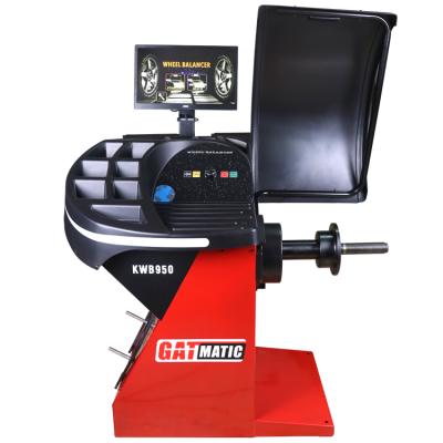 China Full Automatic Car Wheel Balancing Balancer Machine with LCD Screen Factory Direct for sale