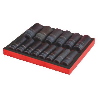 Cina BESITA DIN Standard 14PCS Deep Impact Socket Set 1/2 Hex Socket Set Hand Tools in vendita