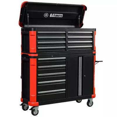 China 13 Drawers 2 Doors Professional Heavy Duty Tool Trolley Tool Chest tool cabinet for sale