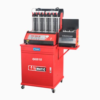 China Full Automatically Cleaner Injector Car Fuel Injector Cleaner Machine Tester for sale