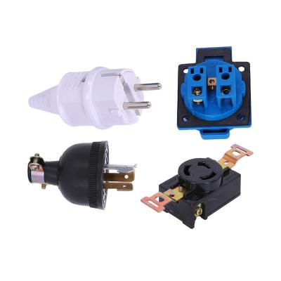 China Gasoline Generator Plug American Plug/Socket Anti-Loose European Plug/Socket Pure Copper 168/188F for sale