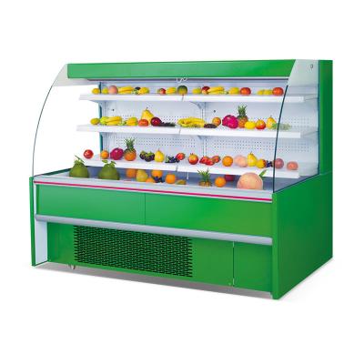 China Single-temperature Commercial Equipment Supermarket Refrigerator Fruit Vegetable Display Freezer for sale